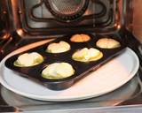 Layered Spinach Idli Muffins recipe step 4 photo