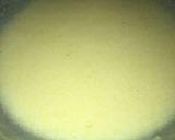A picture of step 6 of Caramel custard Rava pudding.
