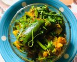 A picture of step 4 of Sponge gourd Masala.