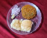 A picture of step 7 of Mumbai Pav Bhaji.