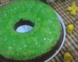 Foto langkah ke 6 dari resep Puding lumut lapis coklat.