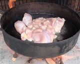 Foto del paso 2 de la receta: Cazuela de pollo y espinaca al disco