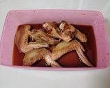 Gambar langkah 3 resipi Ayam Madu Patah Sayap.