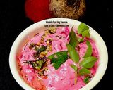 A picture of step 4 of Beetroot Hungcurd Dip - Beetroot Raita.