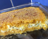 Foto del paso 7 de la receta: Pastel de zapallo y papa c relleno de choclo y salsa blanca