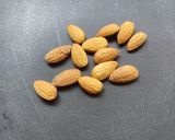 A picture of step 1 of Almond chocolate Candy.