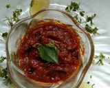 A picture of step 4 of Tangy tomato chutney.