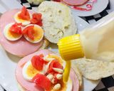 Foto del paso 2 de la receta: Focaccia Sándwich de Huevo jamón queso mozzarella!🥛🍞