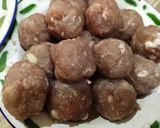 Foto langkah ke 2 dari resep Semur Terong Bola Bola Daging.