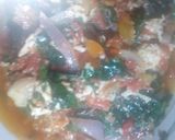 A picture of step 5 of Vegetable egg sauce.