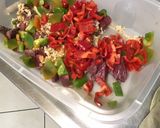 A picture of step 12 of Beef with Peanuts, Peppers, and Ginger.