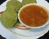 A picture of step 6 of Fresh Pea's Idli.