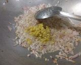 A picture of step 3 of Masala chicken.