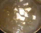 A picture of step 4 of Palak paneer.