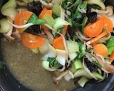 A picture of step 5 of Stir-fried bok choy.