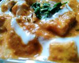 A picture of step 5 of Multigrain aloo paratha with paneer butter masala.