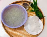 Hình bước làm 2 của món Nha đam đường phèn hạt chia