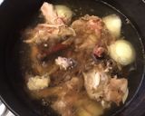 A picture of step 7 of California Farm Barbecue Smoked Chicken.