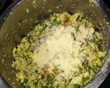 A picture of step 4 of Chana Dal Palak Vada.