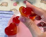 Foto del paso 9 de la receta: Golosinas Sabor Melocotón en Forma de Corazón y Rebozarlas en Azúcar