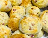 Foto del paso 7 de la receta: Pancitos saborizados de fiambres y quesos ♥️