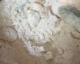 A picture of step 1 of Jaggery Wheat Halwa.