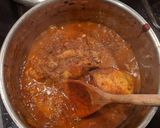 A picture of step 8 of Japanese DASHI chicken curry.
