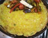 Foto del paso 3 de la receta: Omelette con verduras