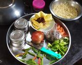 কাশ্মীরী চিংড়ি পোলাও (kashmiri prawn pulao recipe in bengali) রেসিপির ধাপ 1 ছবি