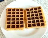 A picture of step 1 of My Chocolate & Honey Waffles.