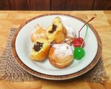 Foto langkah ke 6 dari resep Bola tape goreng isi coklat dan keju a.k.a Royal Rondo.