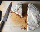 A picture of step 3 of My carrot cake.
