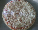 Foto del paso 3 de la receta: Pizza de pavo y queso de mezcla con orégano fresco