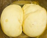 Hình bước làm 6 của món Bánh mì khoai lang tým lịm tìm sym
