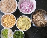 A picture of step 1 of Moth Dal Vada.