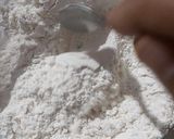 A picture of step 1 of Eggless Banana Pancake.