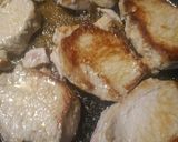 A picture of step 3 of Pork Loin in an Onion Gravy.