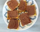 Simple and easy to make Vanilla cake with Nutella spread রেসিপির ধাপ 4 ছবি