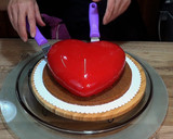 Foto del paso 15 de la receta: Tarta especial San Valentín 2020, sin horno