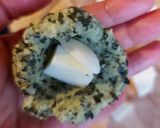 Foto langkah ke 3 dari resep Polpette Cavolo Nero Filante || Kroket Kale Keju Molor.