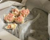 A picture of step 4 of Crab Shaomai.