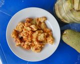Foto langkah ke 6 dari resep Mandai Tiwadak + Cara Kupas (Fermentasi Kulit Cempedak Khas Kalimantan).