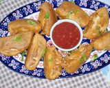 A picture of step 8 of Potato Wedges Fritters.
