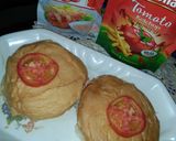 A picture of step 4 of Tea time burger.