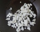 Foto del paso 3 de la receta: Espaguetis con champiñones y salsa de espinacas