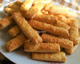 🧡Omlós - egyszerű - gyors - vajas -sajtos rúd 2🧡 recept fázis 5 fotója