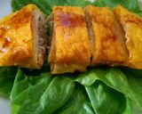 Hình bước làm 8 của món Tàu Hủ Ky Cuộn Nấm (Món Chay)