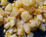 A picture of step 10 of Mexican Tacos chaat.