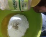 A picture of step 2 of Nankhatai cookies.