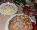 Töltött kenyerecském recept fázis 1 fotója
